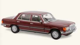 Mercedes Benz  - 350 SEL 1979 red - 1:18 - Norev - 183977 - nor183977 | Toms Modelautos