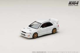 Subaru  - Impreza WRXSTi Ver VI 1999 white - 1:64 - Hobby Japan - HJ646013AW - HJ646013AW | Toms Modelautos