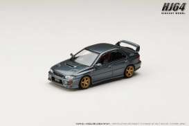 Subaru  - Impreza WRXSTi Ver VI 1999 cool gray - 1:64 - Hobby Japan - HJ646013AGM - HJ646013AGM | Toms Modelautos