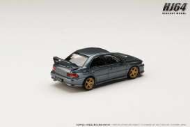 Subaru  - Impreza WRXSTi Ver VI 1999 cool gray - 1:64 - Hobby Japan - HJ646013AGM - HJ646013AGM | Toms Modelautos