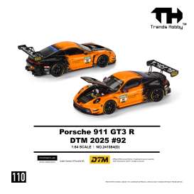 Porsche  - 911 GT3 2025 orange/black - 1:64 - Trends Hobby - TH241084D - TH241084D | Toms Modelautos