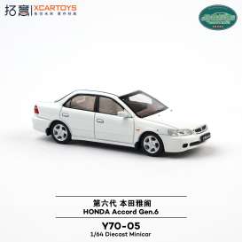 Honda  - Accord Gen 6 white - 1:64 - XCartoys - Y70-05 - XcarY70-05 | Toms Modelautos