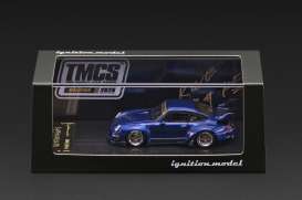 Porsche  - RWB 993 blue - 1:64 - Ignition - IG4143 - IG4143 | Toms Modelautos