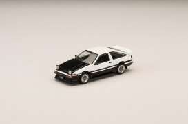 Toyota  - Trueno white/black - 1:64 - Hobby Japan - HJ647052WB - HJ647052WB | Tom's Modelauto's