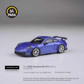 Porsche  - 911 2025 purple - 1:64 - Para64 - PA-658805 - pa658805 | Toms Modelautos