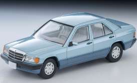 Mercedes Benz  - 190E 1992 pearl blue - 1:64 - Tomica Limited Vintage - LV-N77a - TLV-N77a | Toms Modelautos