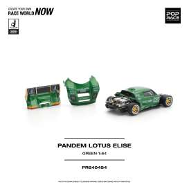 Lotus  - Elise green - 1:64 - Pop Race Limited - PR640494 - PR640494 | Toms Modelautos