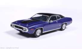 Plymouth  - GTX Runner 1971 purple - 1:43 - IXO Models - 1005446 - ixoCLC622 | Toms Modelautos