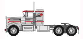 Kenworth  - W900 1976 grey - 1:64 - IXO America - 1015830 - ixoU64TR048 | Toms Modelautos