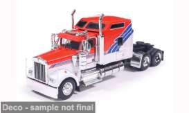 Kenworth  - W900 1994 red/wite - 1:64 - IXO America - 1015832 - ixoU64TR047 | Toms Modelautos