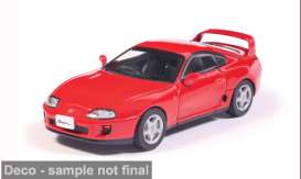Toyota  - Supra 1993 red - 1:64 - IXO America - 1015836 - ixoU64RDC014-JC | Toms Modelautos