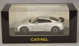 Nissan  - GT-R 2017 silver - 1:43 - Carnel - CN431703 - CN431703 | Toms Modelautos
