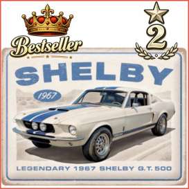 Tac Signs 3D  - Shelby 1967 GT 500 1967 various - Tac Signs - NA23380 - Tac3D23380 | Toms Modelautos