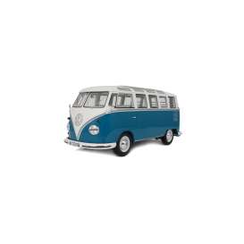 Volkswagen  - Combi T1 Samba Bus 1962 blue - 1:12 - OttOmobile Miniatures - G102 - OTG102 | Toms Modelautos