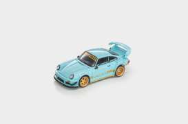 Porsche  - RWB 930 blue - 1:64 - ModelModel - MM64-RWB930-006 - MM64-RWB930-006 | Toms Modelautos