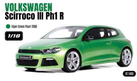 Volkswagen  - Scirocco 3 PH.1 R  2008 green - 1:18 - OttOmobile Miniatures - OT1400 - OT1400 | Toms Modelautos