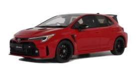 Toyota  - Corolla GR 2022 red - 1:18 - OttOmobile Miniatures - OT1072 - OT1072 | Toms Modelautos