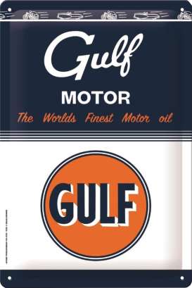 Tac Signs 3D  - Gulf Motor various - Tac Signs - NA62292 - tacM3D62292 | Toms Modelautos