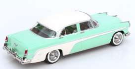 Desoto  - Fireflite Sedan  1955 lightgreen/cream  - 1:18 - KK - Scale - KKDC181543 - KKDC181543 | Toms Modelautos