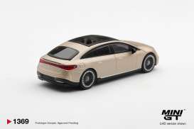 Mercedes Benz  - EQS 53 2025 gold - 1:64 - Mini GT - MGT01369-R - MGT01369-R | Toms Modelautos