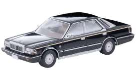 Nissan  - Cedric V30 Turbo Brougham 1985 black - 1:64 - Tomica Limited Vintage - 337911 - TLV-N168c | Toms Modelautos