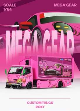 non  - Box Truck pink - 1:64 - Mega Gear - MG-647 - MG-647 | Toms Modelautos