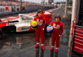 Figures diorama - Prost with helmet  - 1:43 - Cartrix - CT093 - CT093 | Toms Modelautos