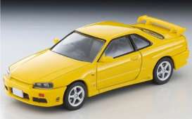 Nissan  - Skyline 25GT Turbo 1998 yellow - 1:64 - Tomica Limited Vintage - LV-N365a - TLV-N365a | Toms Modelautos