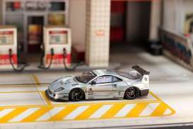 Ferrari  - F40 silver - 1:64 - Street Weapon - STW313 - STW313 | Toms Modelautos
