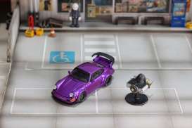 Porsche  - 964 purple - 1:64 - Street Weapon - STW314 - STW314 | Toms Modelautos