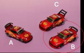 Porsche  - 993 red - 1:64 - Street Weapon - STW319 - STW319 | Toms Modelautos
