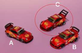 Porsche  - 993 red - 1:64 - Street Weapon - STW320 - STW320 | Toms Modelautos