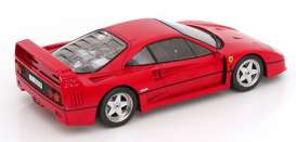 Ferrari  - F40 1987 red - 1:18 - KK - Scale - KKDC180697 - KKDC180697 | Toms Modelautos