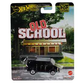 Dodge  - Ram Van 1979 black - 1:64 - Hotwheels - HVJ38 - hwmvHVJ38 | Tom's Modelauto's