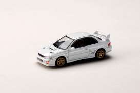 Subaru  - Impreza pure white - 1:64 - Hobby Japan - HJ641079GW - HJ641079GW | Toms Modelautos