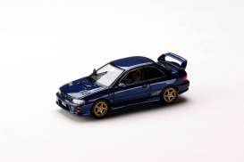 Subaru  - Impreza gran blue mica - 1:64 - Hobby Japan - HJ641079GDB - HJ641079GDB | Toms Modelautos