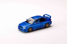 Subaru  - Impreza sonic blue mica - 1:64 - Hobby Japan - HJ641079HBL - HJ641079HBL | Toms Modelautos