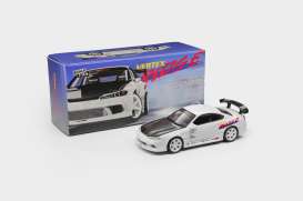 Nissan  - S15 white - 1:64 - ModelModel - MM64-S15-002 - MM64-S15-002 | Toms Modelautos