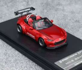 Mazda  - MX5 red - 1:64 - Street Weapon - STW331 - STW331 | Toms Modelautos