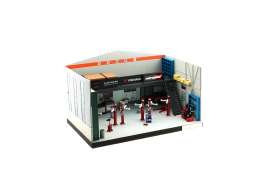 diorama  - Garage Set (Yokohama/Advan) various - 1:64 - BM Creations - 64B0506 - BM64B0506 | Toms Modelautos