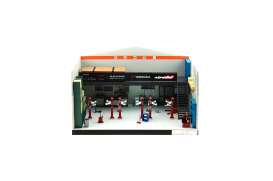 diorama  - Garage Set (Yokohama/Advan) various - 1:64 - BM Creations - 64B0506 - BM64B0506 | Toms Modelautos