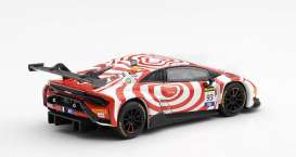 Lamborghini  - Huracan  2025 white/red - 1:64 - Mini GT - MGT01371-L - MGT01371-L | Toms Modelautos