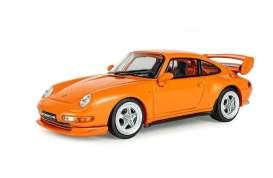 Porsche  - 911 1995 orange - 1:43 - Solido - SO4313806 - soli4313806 | Toms Modelautos