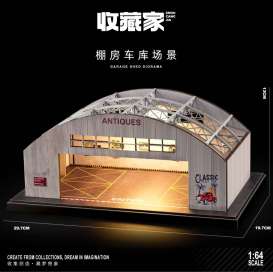diorama Accessoires - Garage Shed various - 1:64 - Black Box Diorama - SCJ-82077 - SCJ-82077 | Toms Modelautos