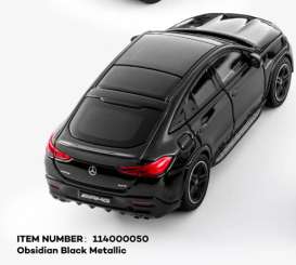Mercedes Benz  - AMG GLE53e Coupe black - 1:64 - KILOWorks - 114000050 - KLW114000050 | Toms Modelautos