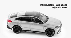 Mercedes Benz  - AMG GLE53e Coupe silver - 1:64 - KILOWorks - 114000055 - KLW114000055 | Toms Modelautos