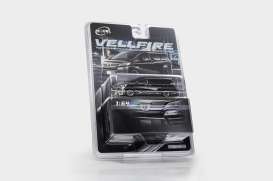 Toyota  - Vellfire H30W  black - 1:64 - ModelModel - MM64-Vellfire-001 - MM64-Vellfire-001 | Toms Modelautos