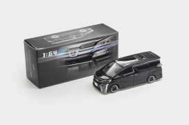 Toyota  - Vellfire H30W  black - 1:64 - ModelModel - MM64-Vellfire-001 - MM64-Vellfire-001 | Toms Modelautos