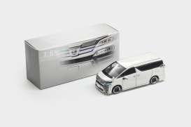 Toyota  - Vellfire H30W  white - 1:64 - ModelModel - MM64-Vellfire-002 - MM64-Vellfire-002 | Toms Modelautos
