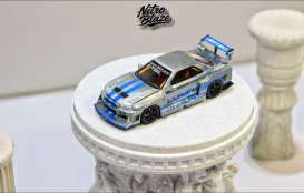Nissan  - ER34 Skyline zamac - 1:64 - Street Weapon - STW339 - STW339 | Toms Modelautos